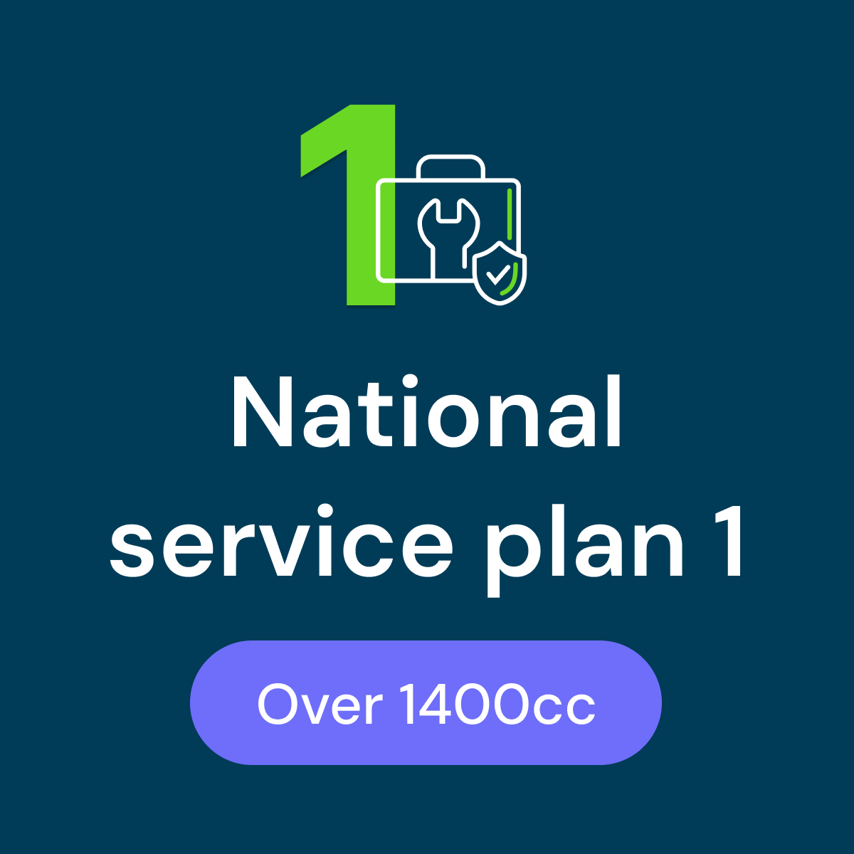 National Service Plan (plan 1 over 1401cc)